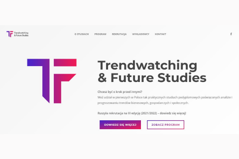 Postgraduate course in Trendwatching & Future Studies at the AGH Faculty of Humanities